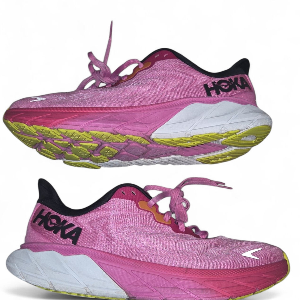 HOKA Arahi 6 Pink – Women’s 10.5 / Men’s 9.5‎ – Stability Running Shoes